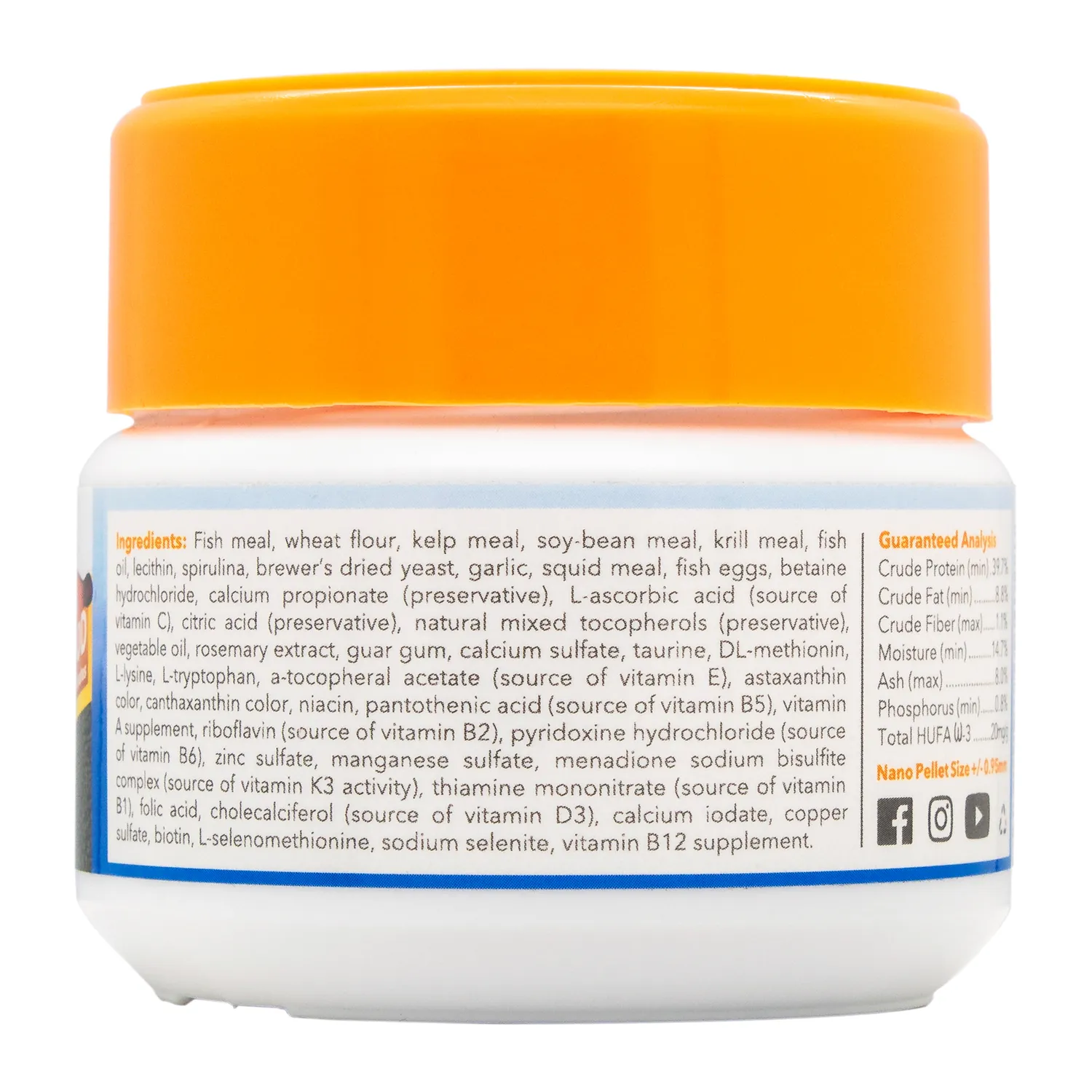 Ocean Nutrition Nano Reef Pellets Meerwasser 0,95mm weich
