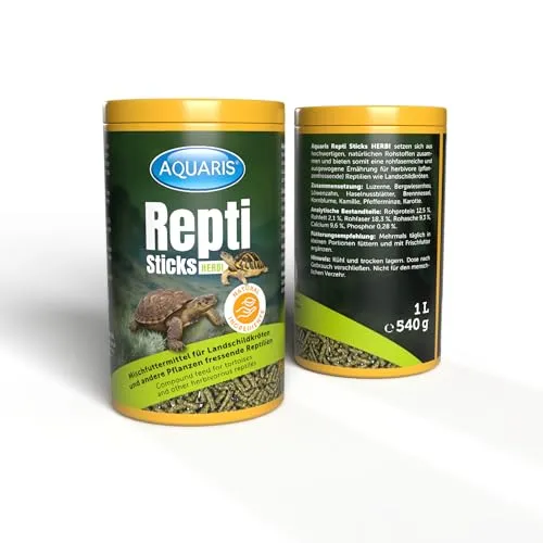 AQUARIS Repti Sticks Herbi Schildkrötenfutter 540 g
