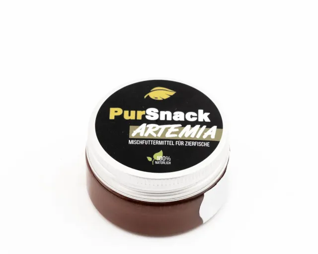 NatureHolic PureSnack Artemia Fischfutter Gelee proteinreich