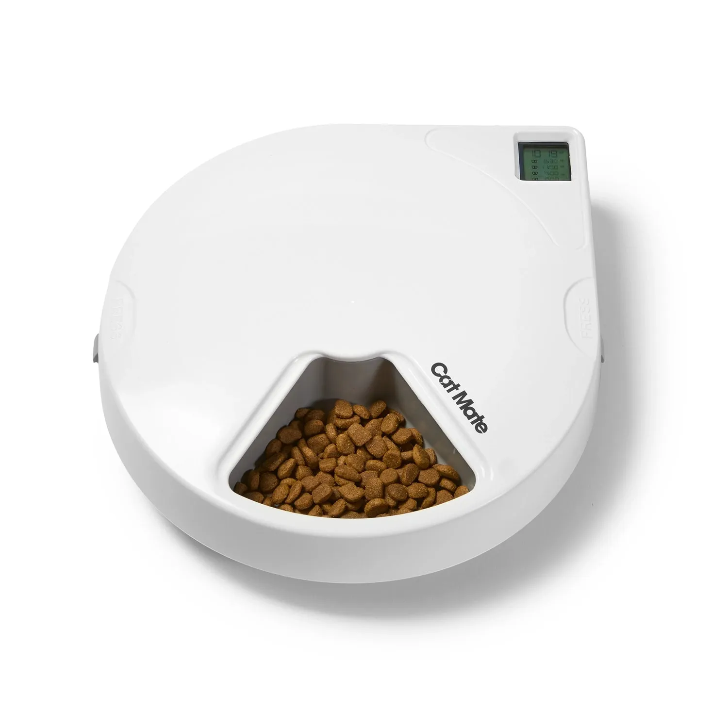 Closer Pets Cat Mate C500 Futterautomat 5 Fächer Weiß