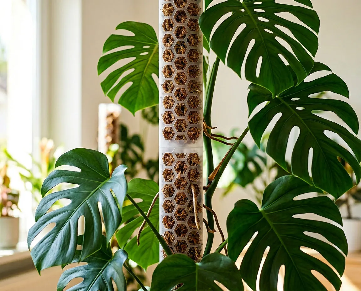 NatureHolic FlexiMosspole Rankhilfe 58 cm transparent