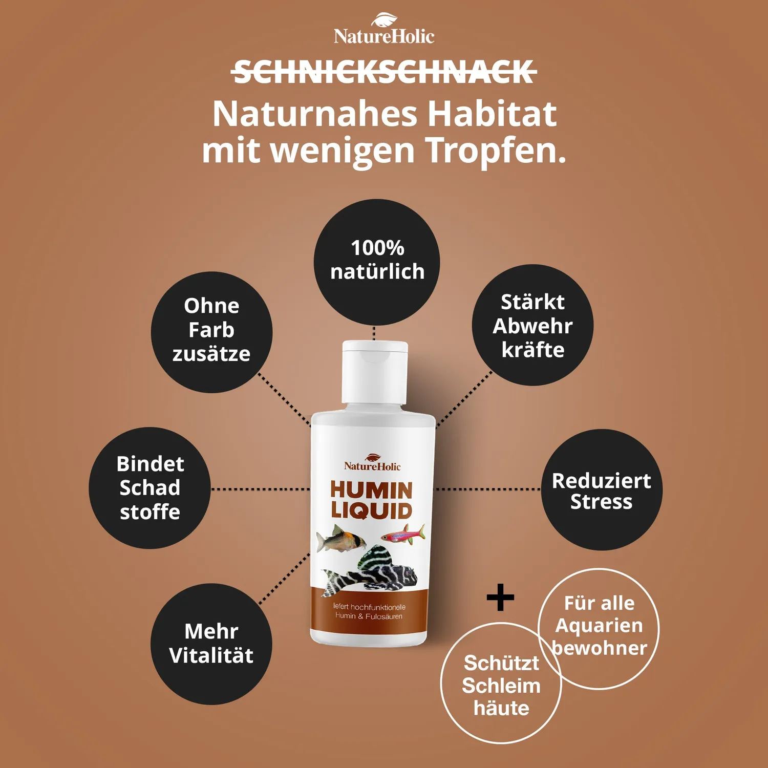 NatureHolic Crusta Humin Liquid Wasserpflege 125ml Huminstoffe