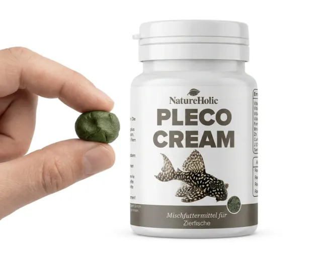 NatureHolic Pleco Cream Futterpaste 100 g Saugwelse