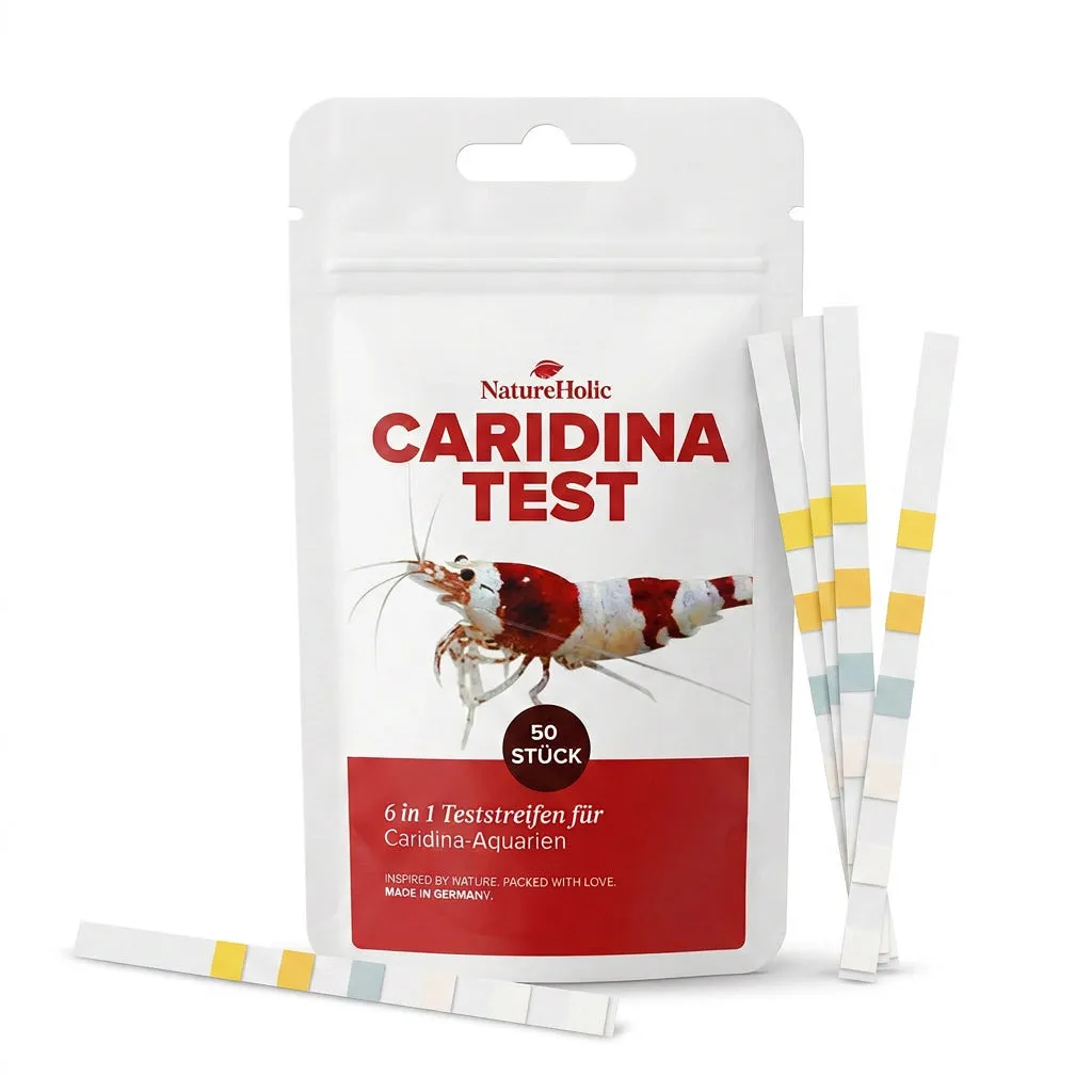NatureHolic Caridina Test Kit Wassertest Streifen mit App