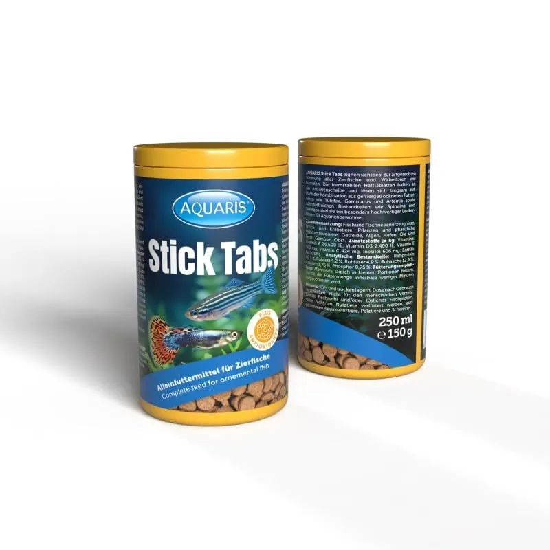 AQUARIS Stick Tabs Hafttabletten 150 g mit Spirulina