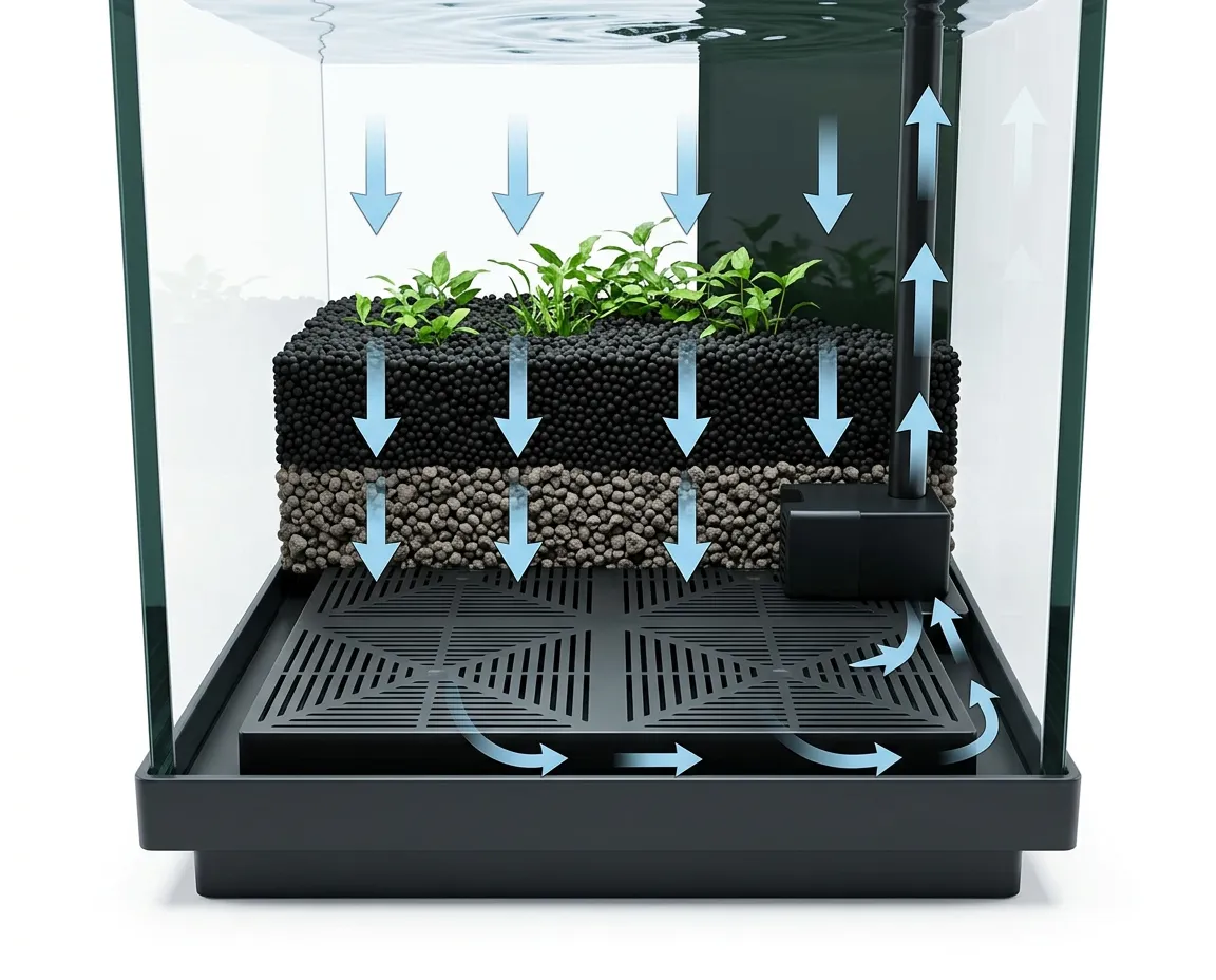 NatureHolic Shrimp Base Garnelenaquarium Komplettset 10,8 L