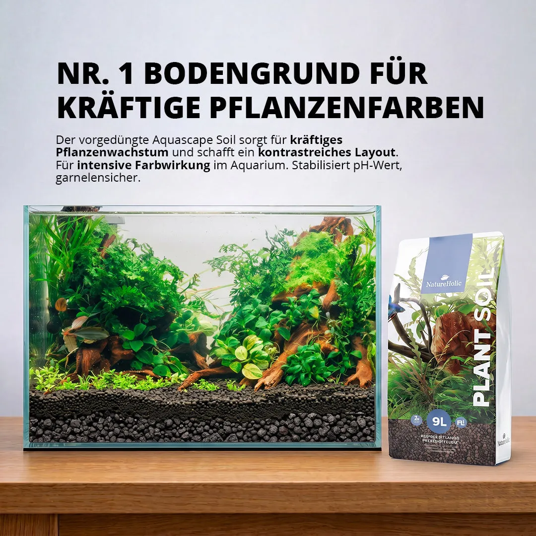 NatureHolic Plant Soil Bodengrund 9 Liter vorgedüngt