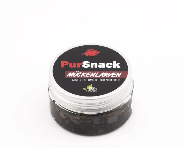 NatureHolic PurSnack Rote Mückenlarven Fischfutter Gelee Protein