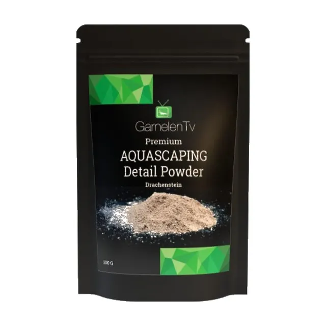 GarnelenTv Detail Powder Drachenstein Pulver 100g braun-rot