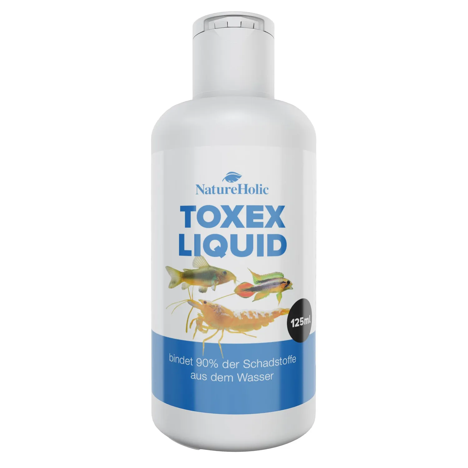 NatureHolic Aquarium Pflege-Set Wasserpflege 4er Fische Garnelen