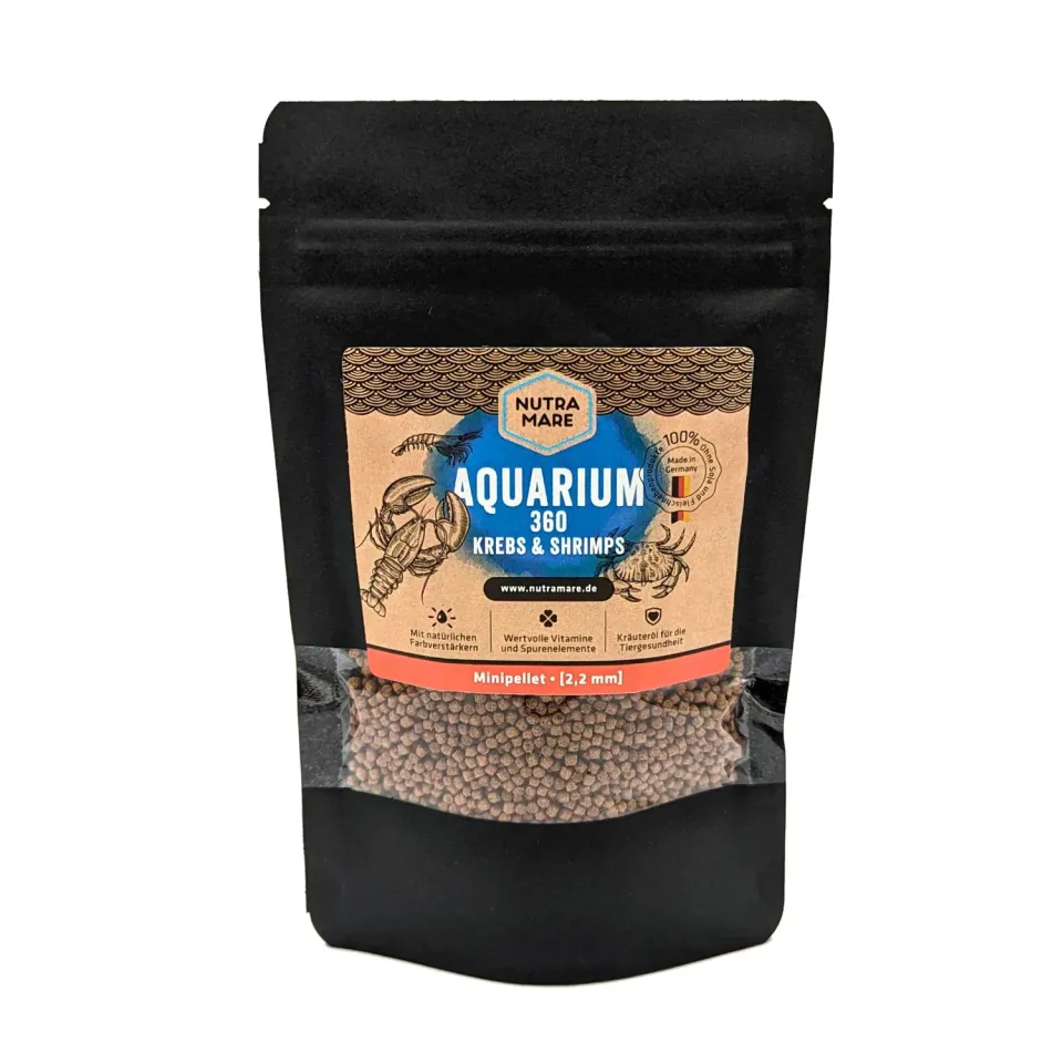 Nutramare Aquarium360 Krebse Shrimps Futter 250 ml