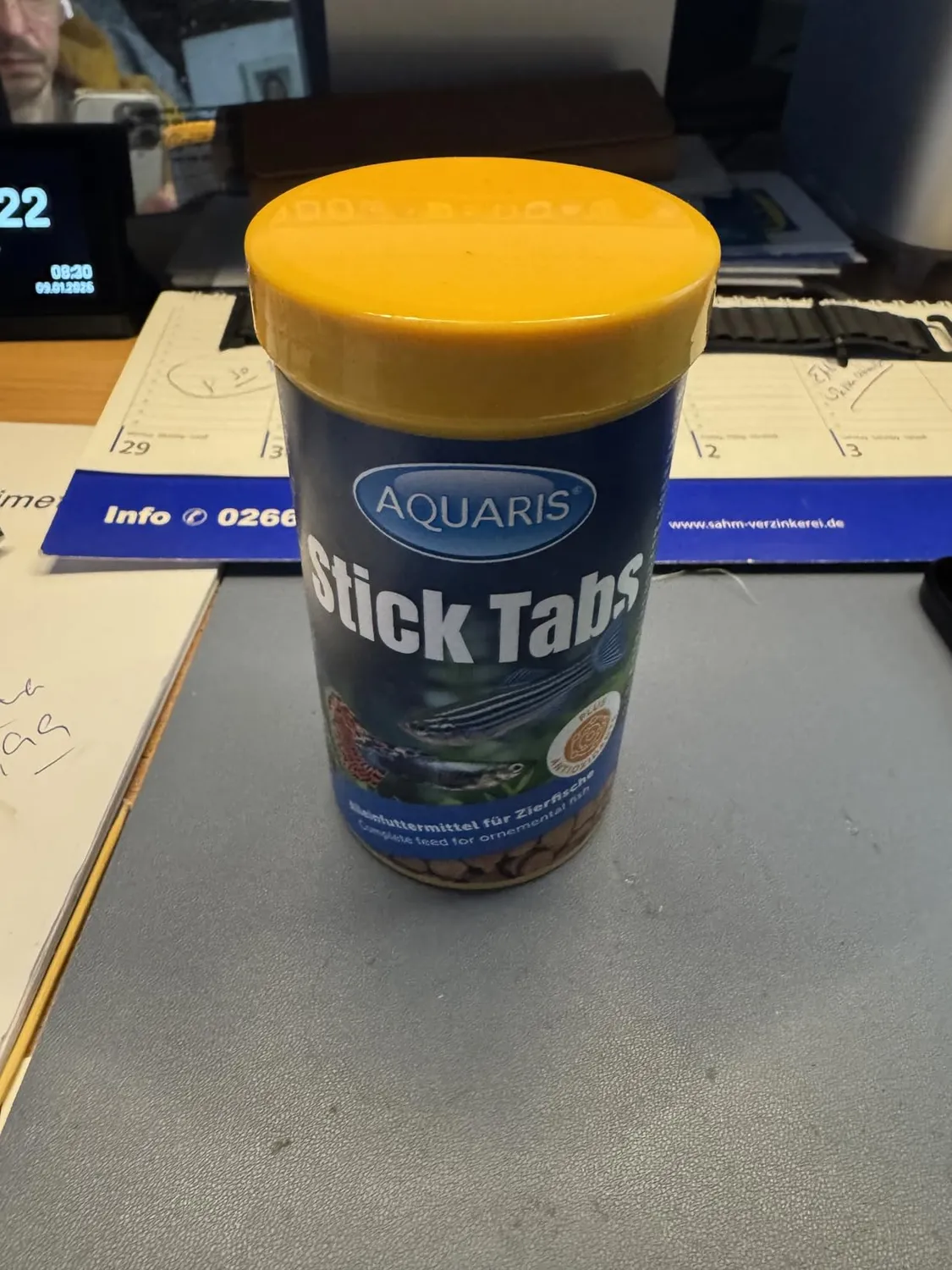 AQUARIS Stick Tabs Hafttabletten 150 g mit Spirulina
