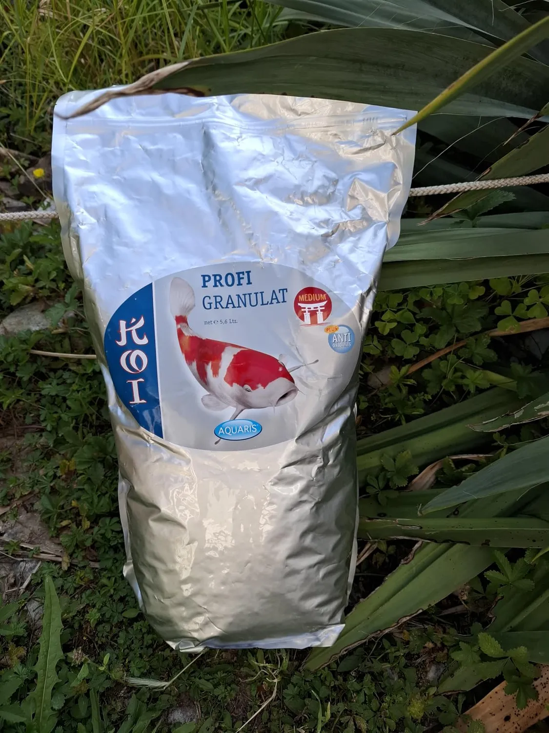 AQUARIS Koi Profigranulat Koifutter 1960 g Spirulina