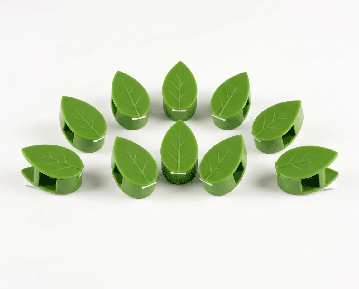 NatureHolic Pflanzenclips Kletterpflanzen 10er grün