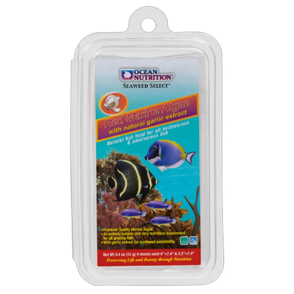 Ocean Nutrition Red Marine Algae Rotalgen Futterblätter