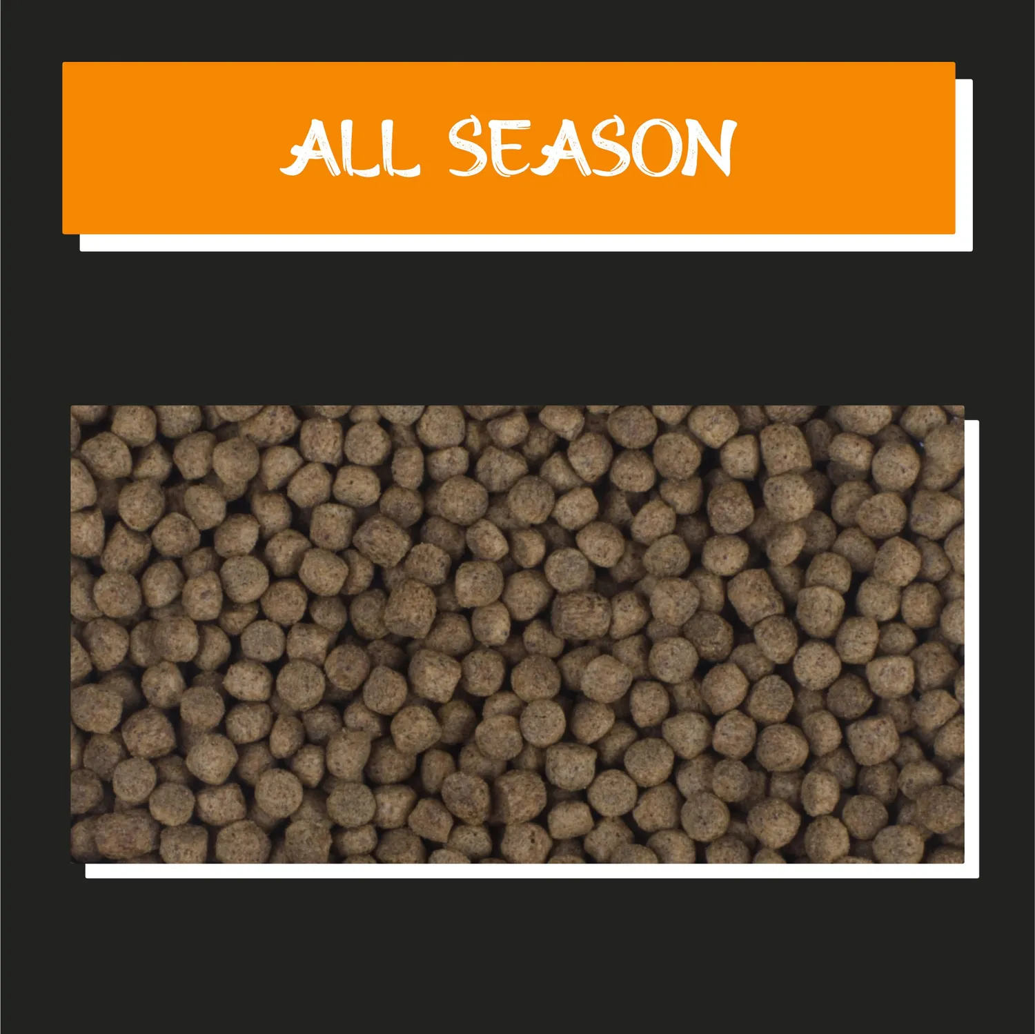 Tanoshi All Season Koifutter 15 kg 3 mm Lachsöl
