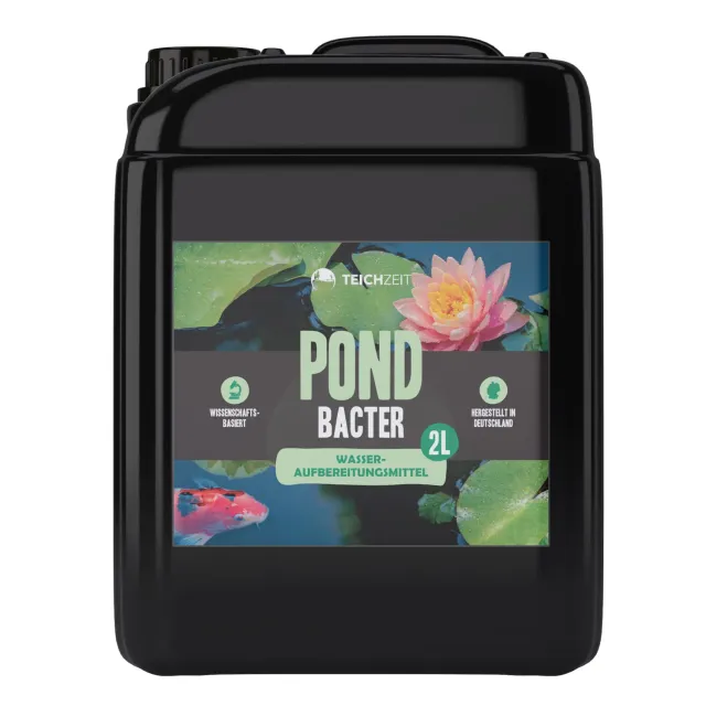 Teichzeit Pond Bacter Teichstarter Bakterien 2 Liter flüssig