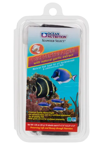 Ocean Nutrition Red Marine Algae Rotalgen Futterblätter