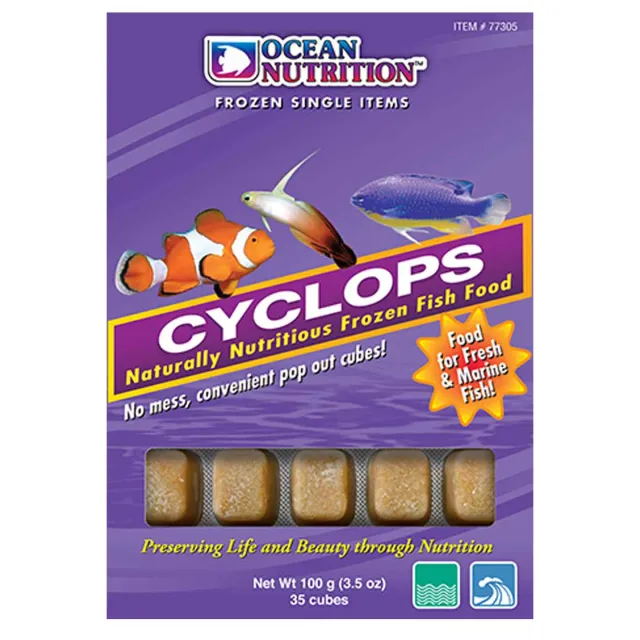 Ocean Nutrition Cyclops Frostfutter Larven 300 Mikrometer