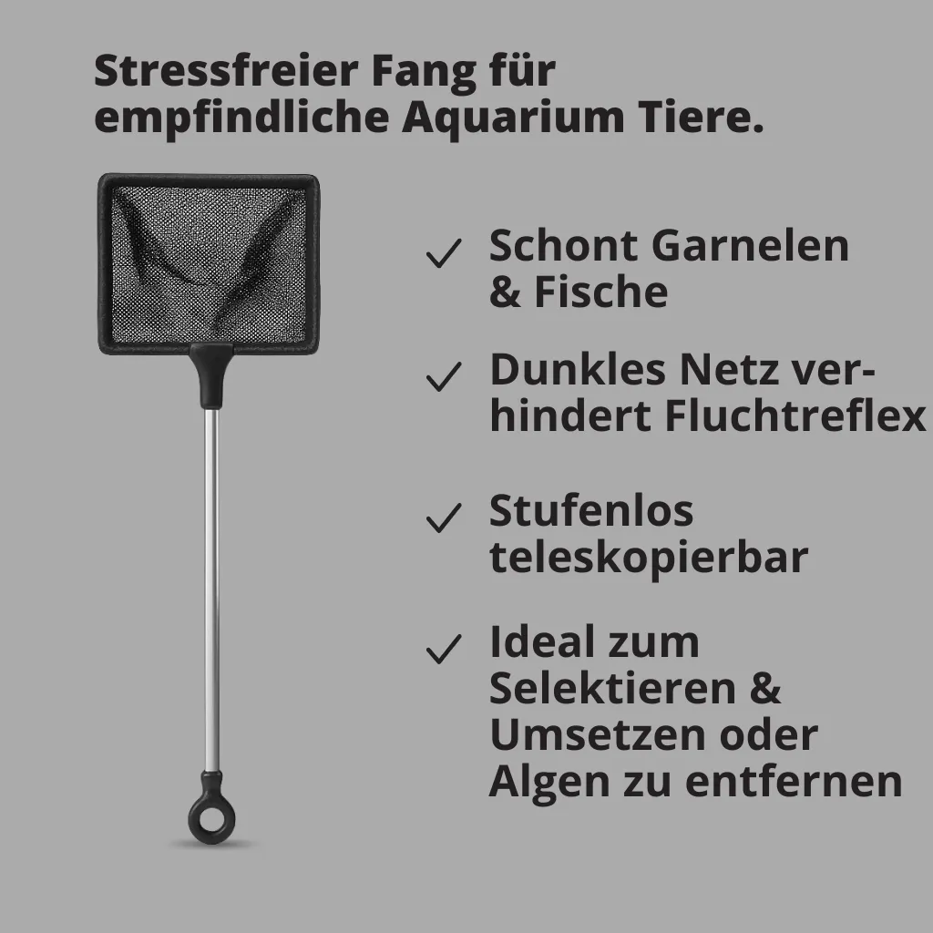 NatureHolic Aquarium Reinigungs Set 7-teilig Edelstahl