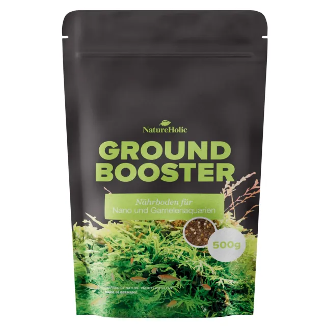 NatureHolic GroundBooster Nährboden Aquarium Bentonit+Nährstoffe
